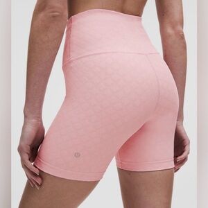 Lululemon 3D Jacquard Diamond Train HR Short 6” NWT Sz 8